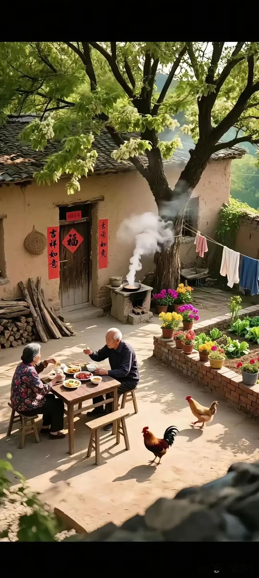 《勤耕乐》

文/范圣嘉

人勤地不懒，
水到出苗全。
晨起理荒园，
暮归锄禾远