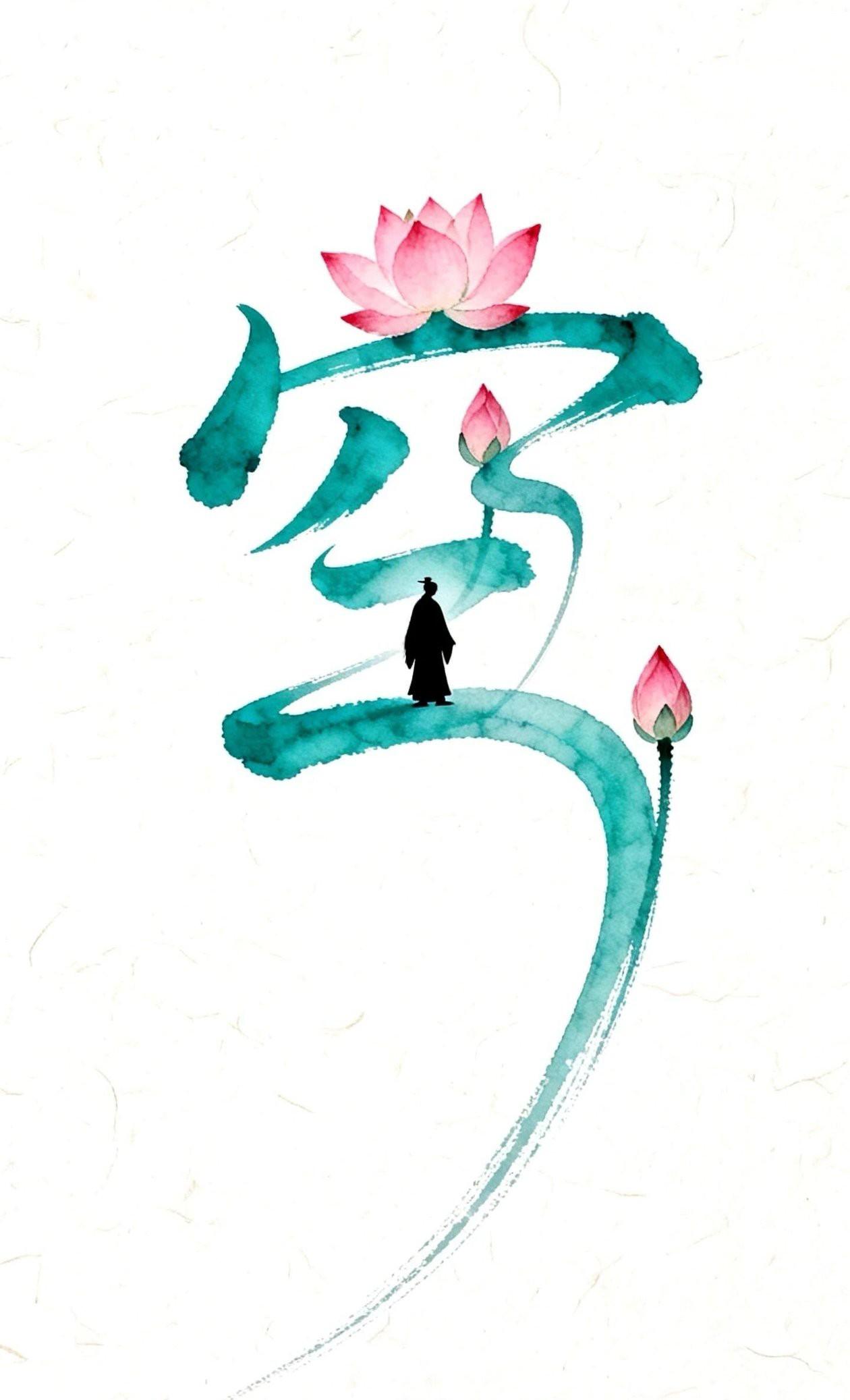 这世间太过喧嚣，你总得把自己照拂妥当！

前些日子在荷塘边撞见相似的景致，夏末的