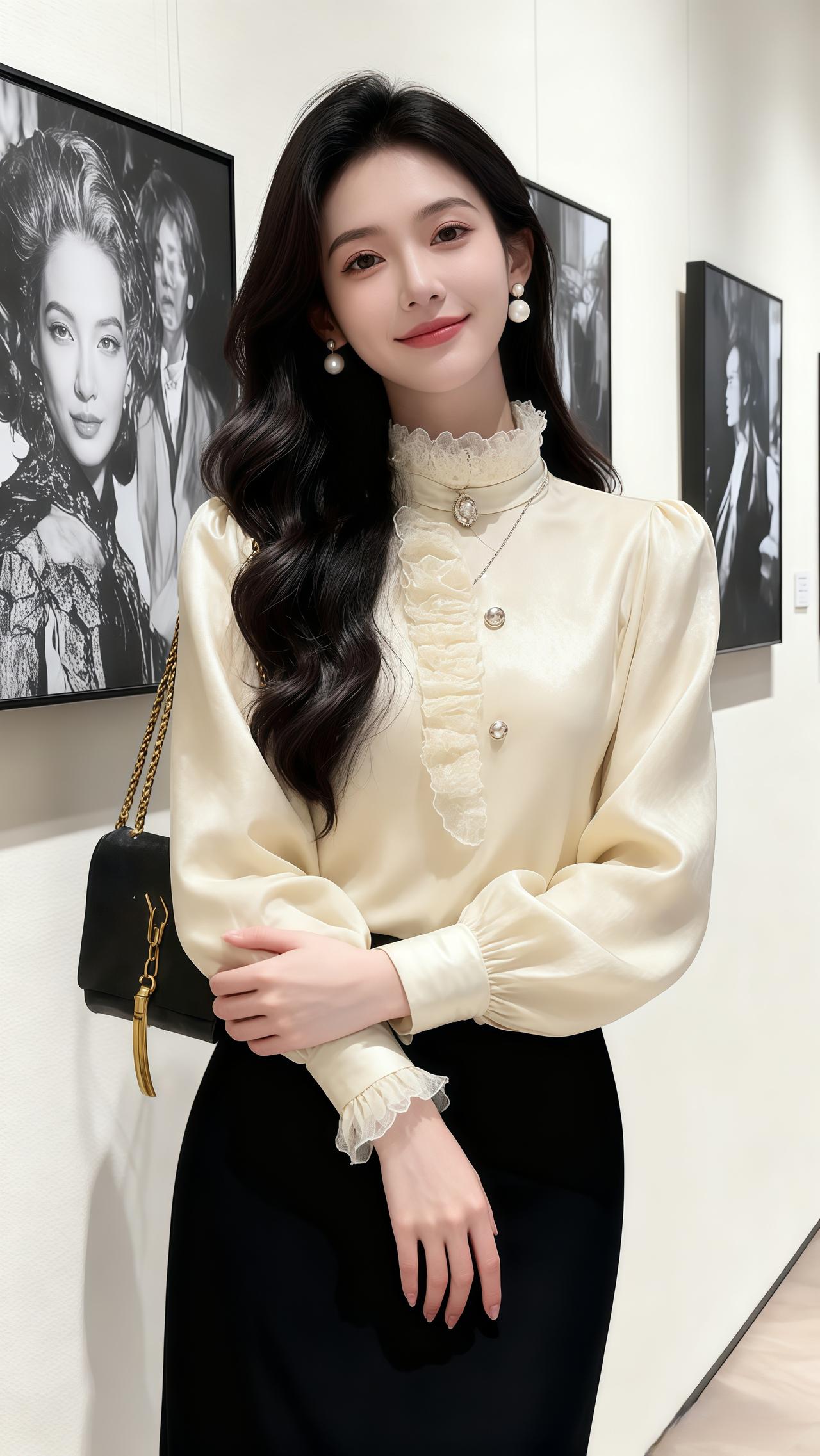 温柔穿搭 穿搭 打底衫 今天穿什么 穿出高级感