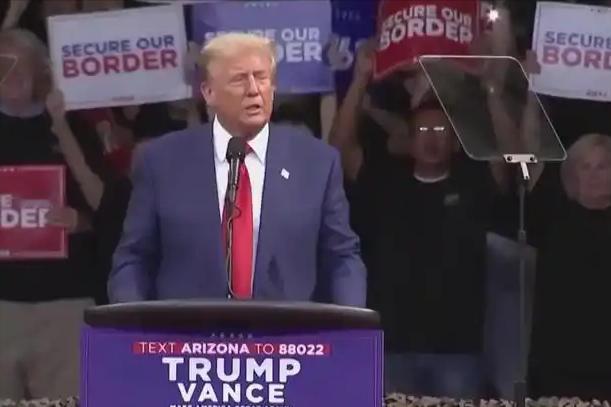 "如果那真的发生了，我们这边将会有重大的报复行动。"特朗普22日在达沃斯接受采访