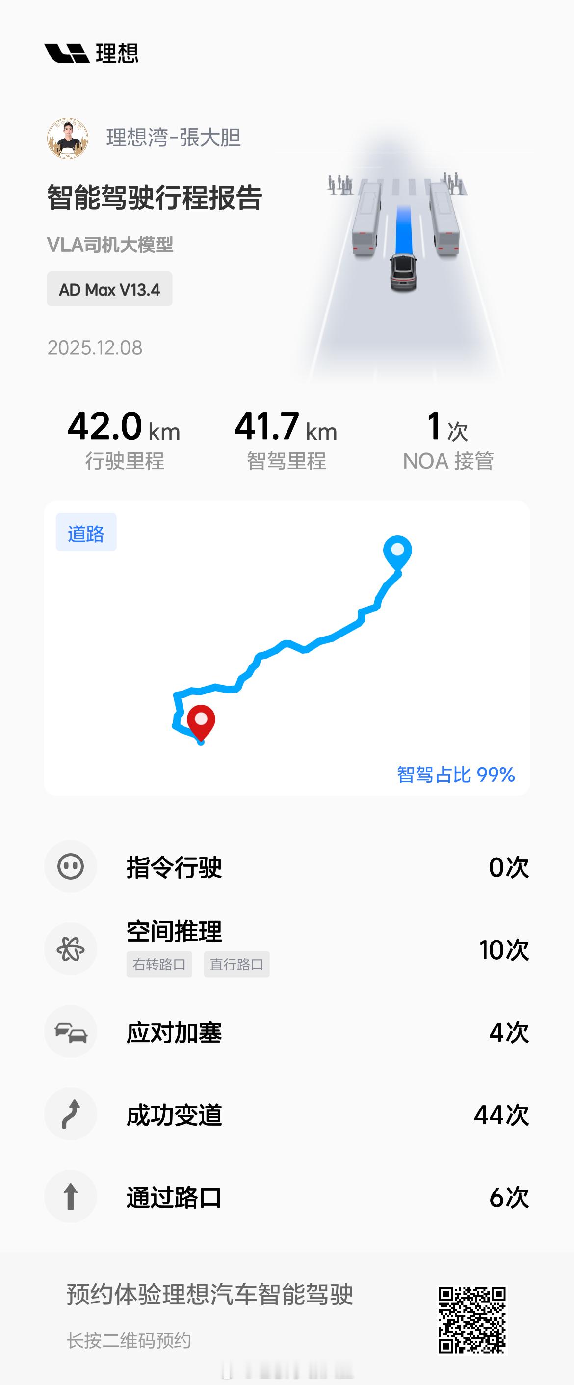 理想汽车 OTA 8.1的智驾表现丝滑～ 