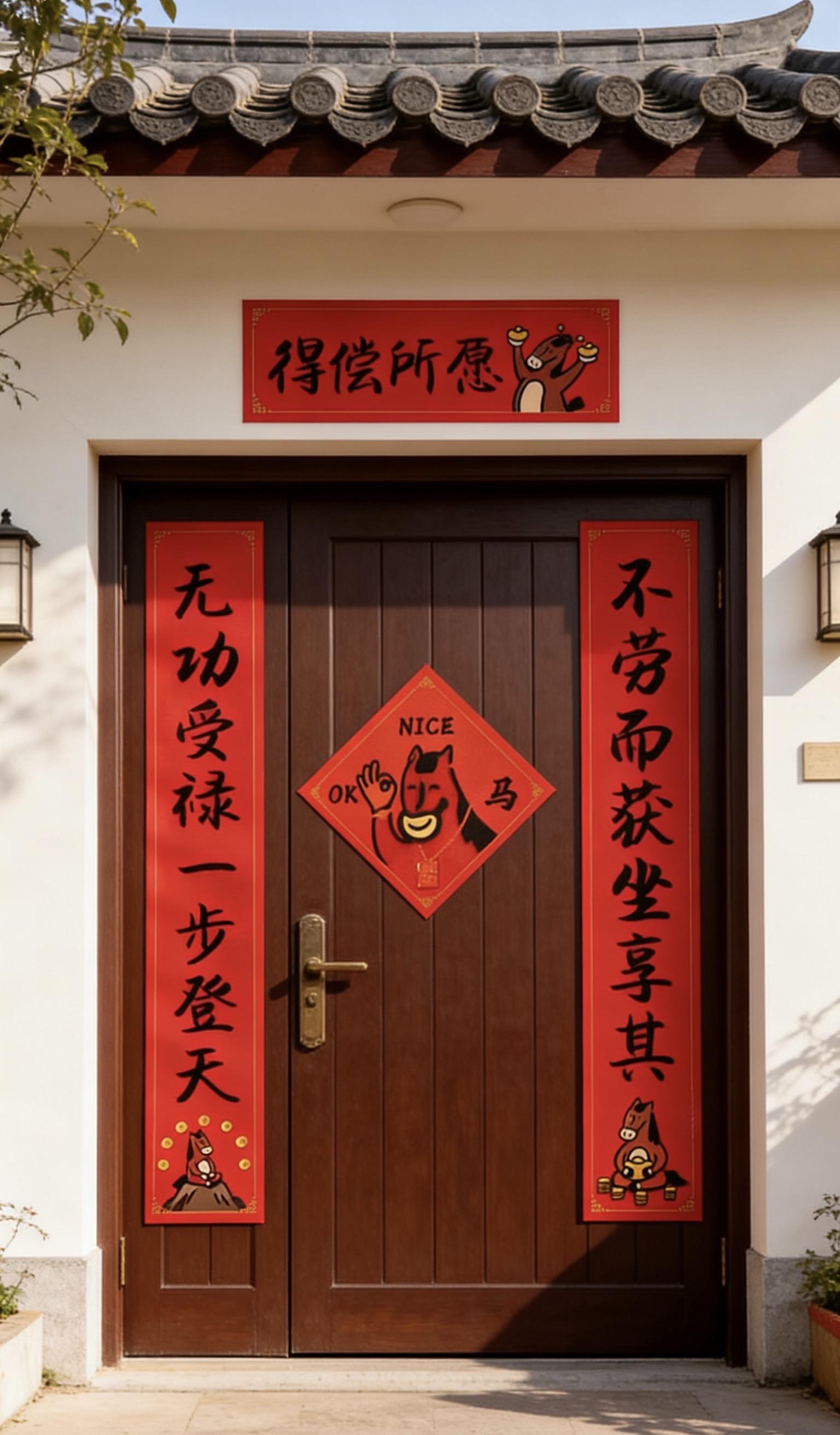 对联 春联 趣味春联 对联趣事