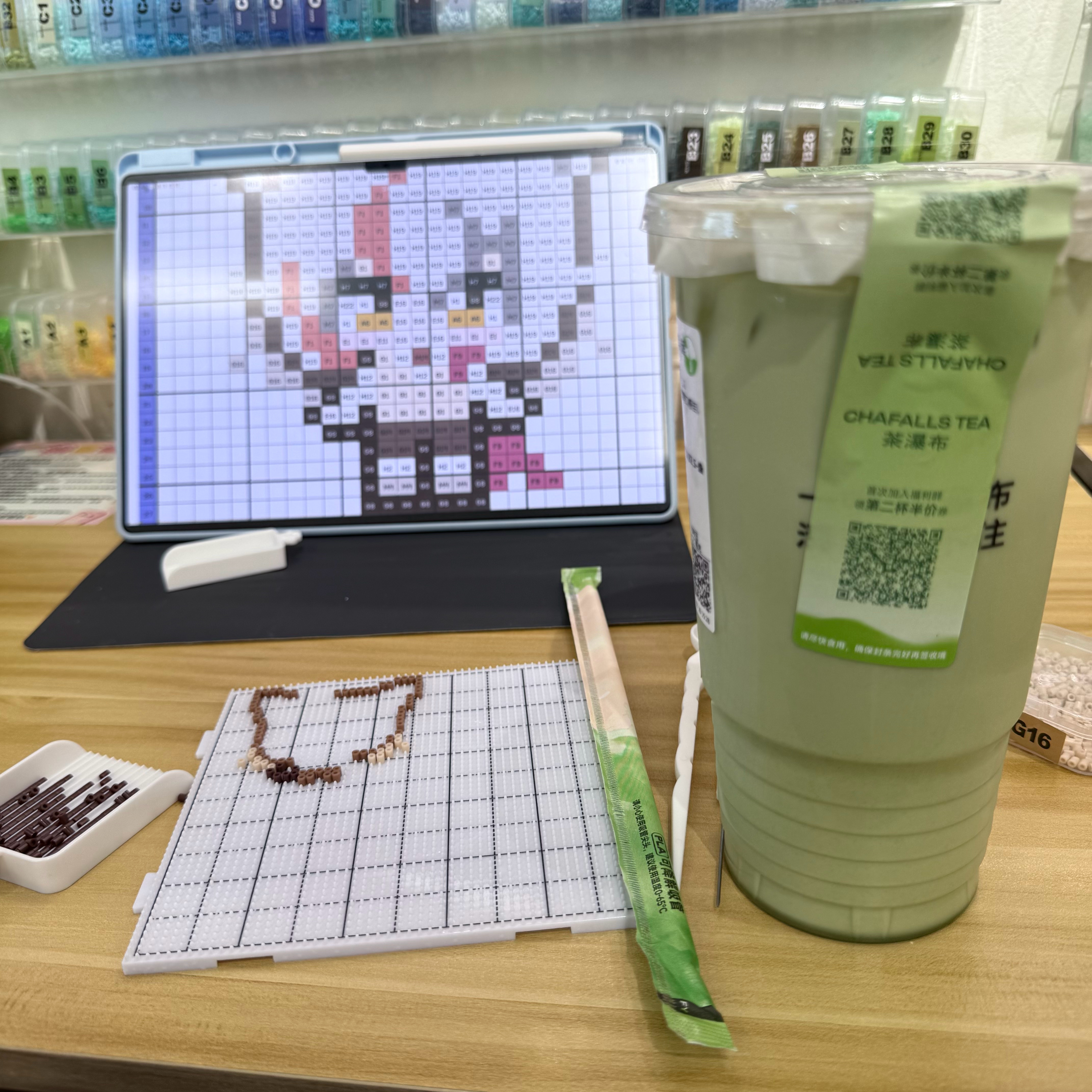 怎么这么大一杯我懵逼了。 