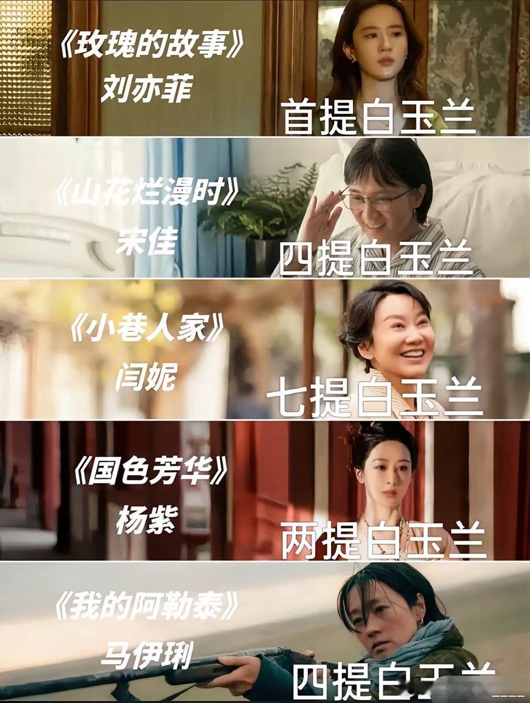 我有一种强烈的预感，白玉兰视后不会是宋佳，也不会是马伊琍，更不会是刘亦菲，而是闫