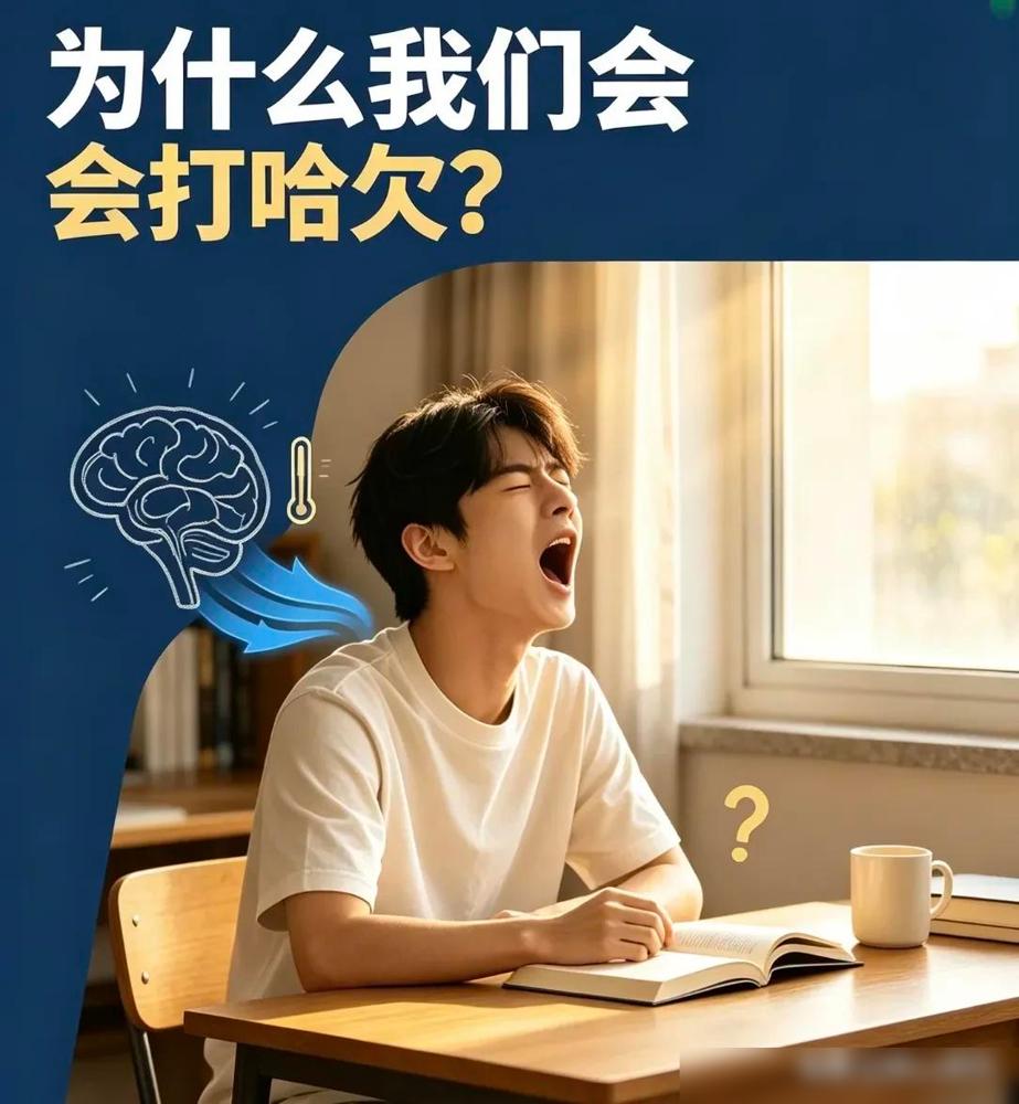 哈欠不断。

我妈就是这样的，那阵子总说困，打哈欠打得停不下来，我们全家都以为她