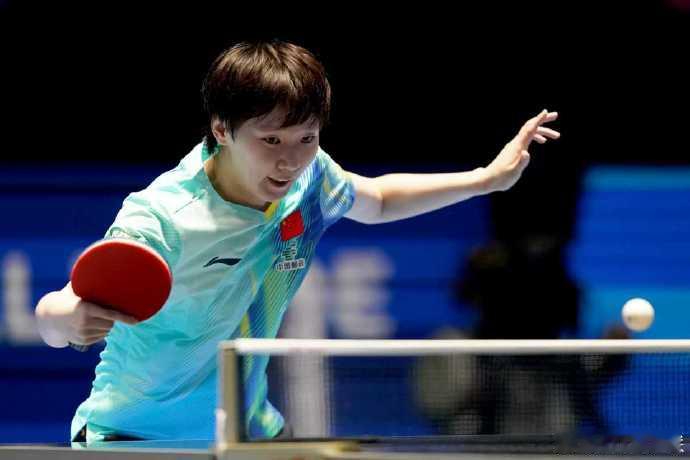 王曼昱女单四强王曼昱半决赛对张本美和海口亚洲杯女单1/4决赛，王曼昱大比分4-2