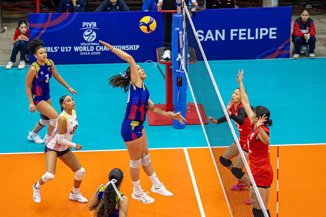 2026年U17世界女排锦标赛1/8决赛，中国台北队3-0（25-21 25-1