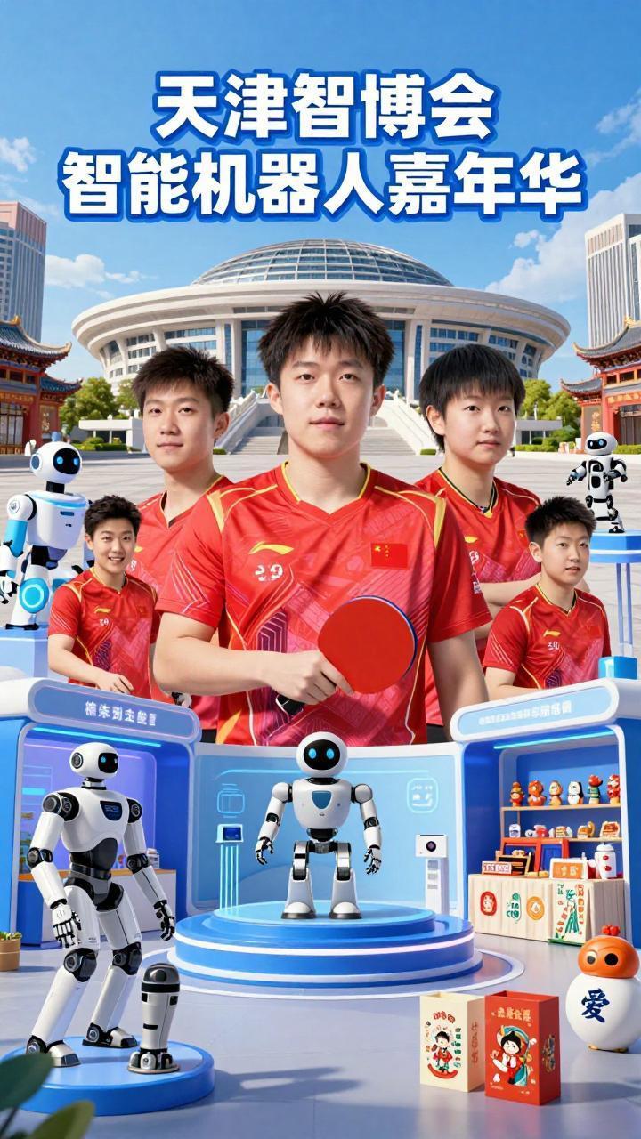 智博会倒计时！天津这场机器人嘉年华，邀你触摸未来

距离2026世界智能产业博览