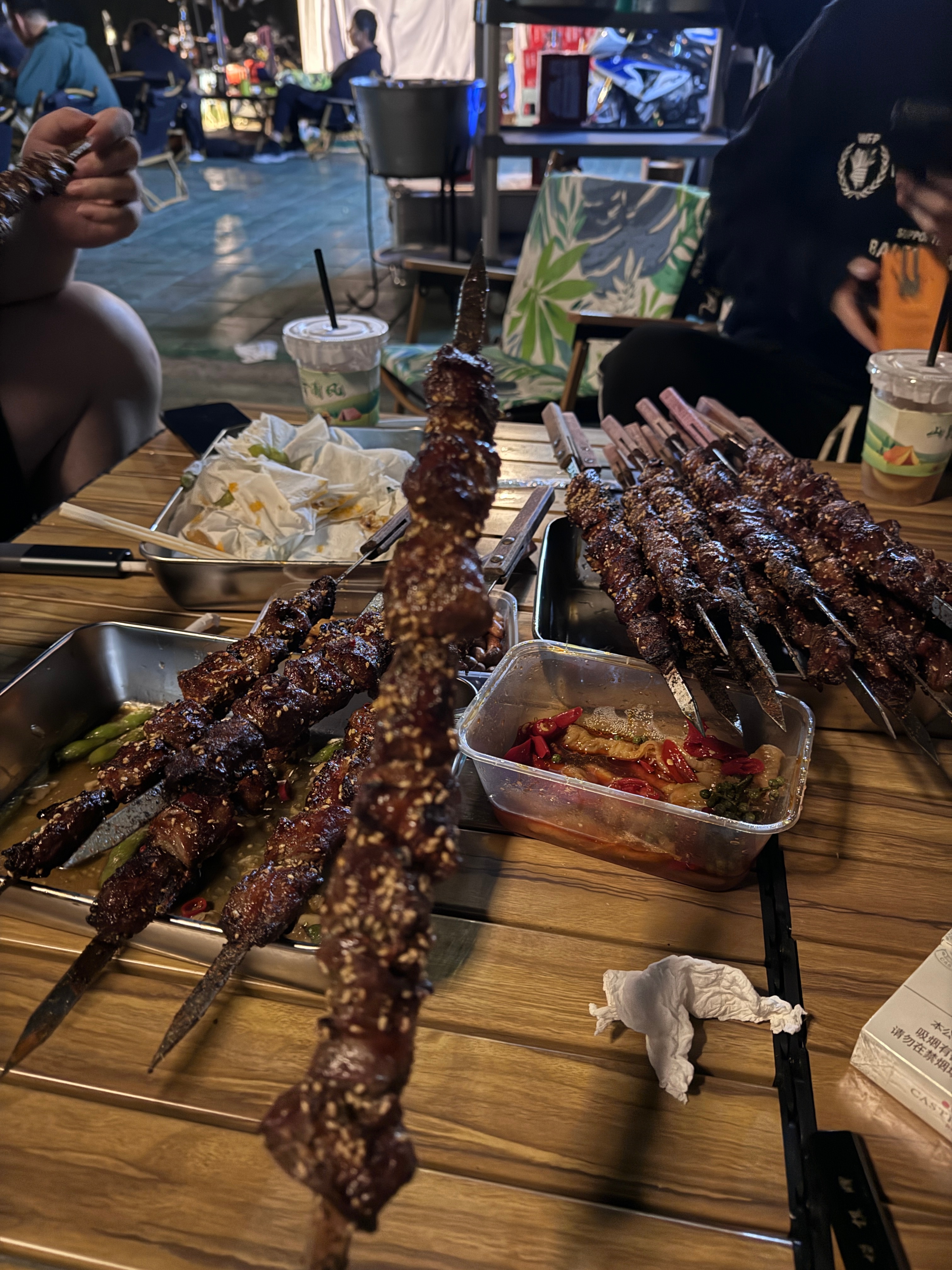 我宣布这是我在杭州吃过的最好吃的烤串儿 ​​​