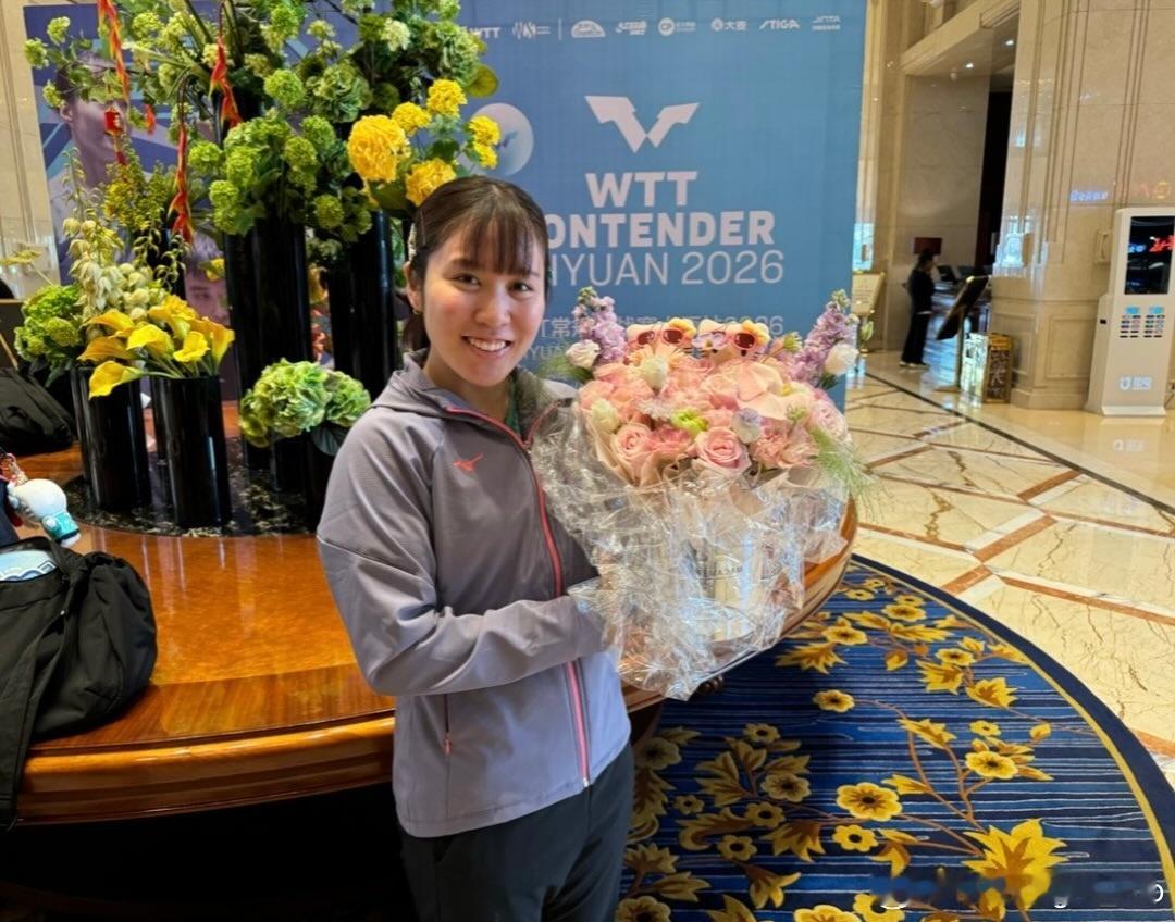 平野美宇：WTT太原常规挑战赛，谢谢大家的支持🏓因为马上就要到我的生日了，中国
