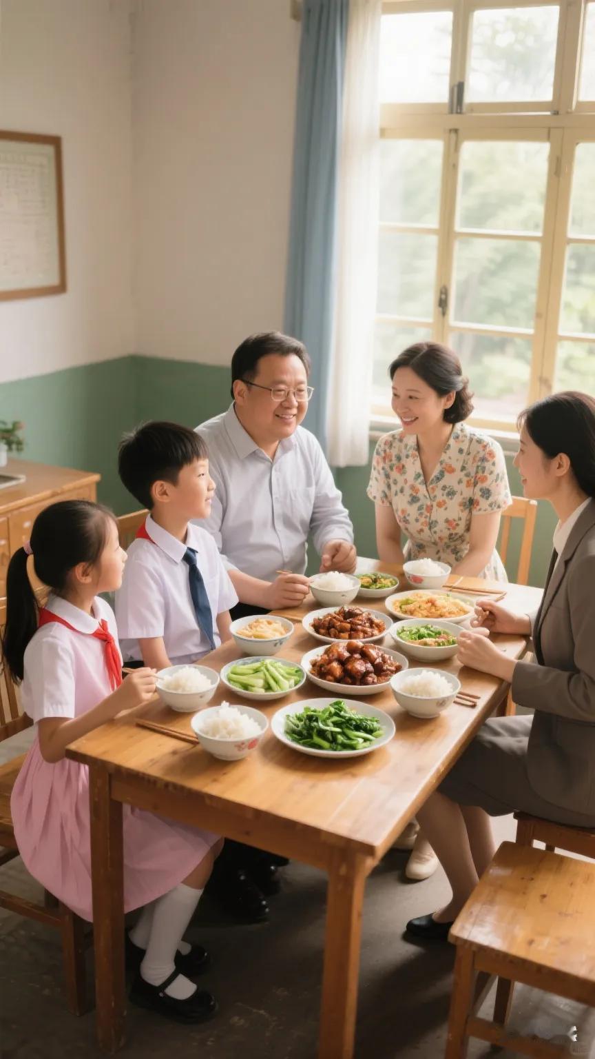 学校校长有一个情人，是学校一位年轻漂亮的女老师。临近开学，校长事先到学校为开学做