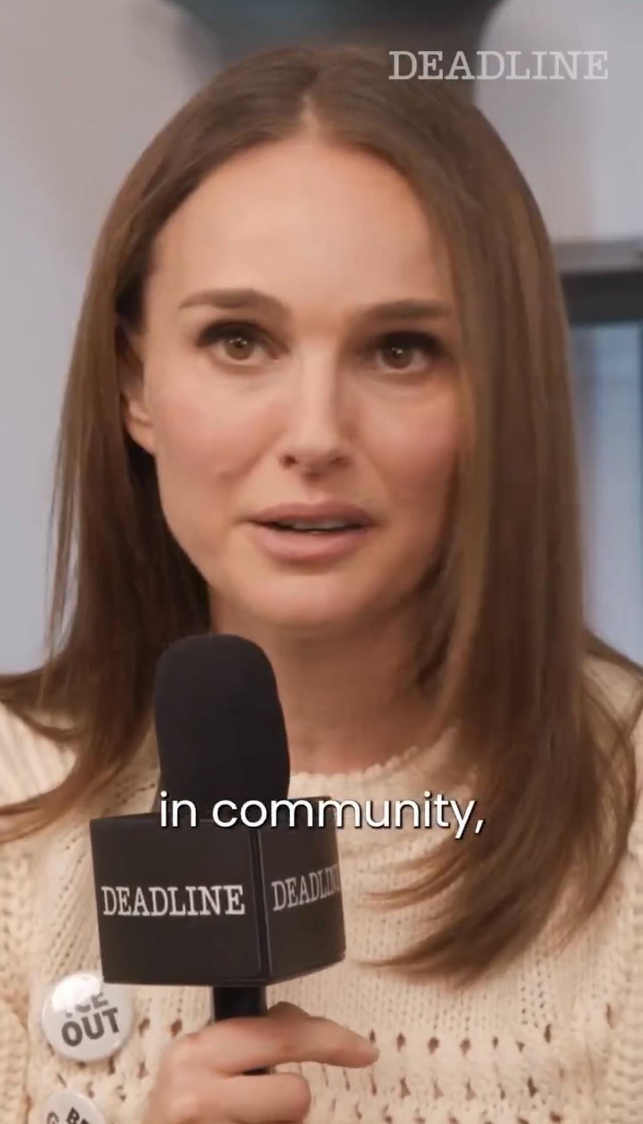 美国女演员娜塔莉·波特曼谴责美国移民及海关执法局（ICE）杀害亚历克斯·普雷蒂：