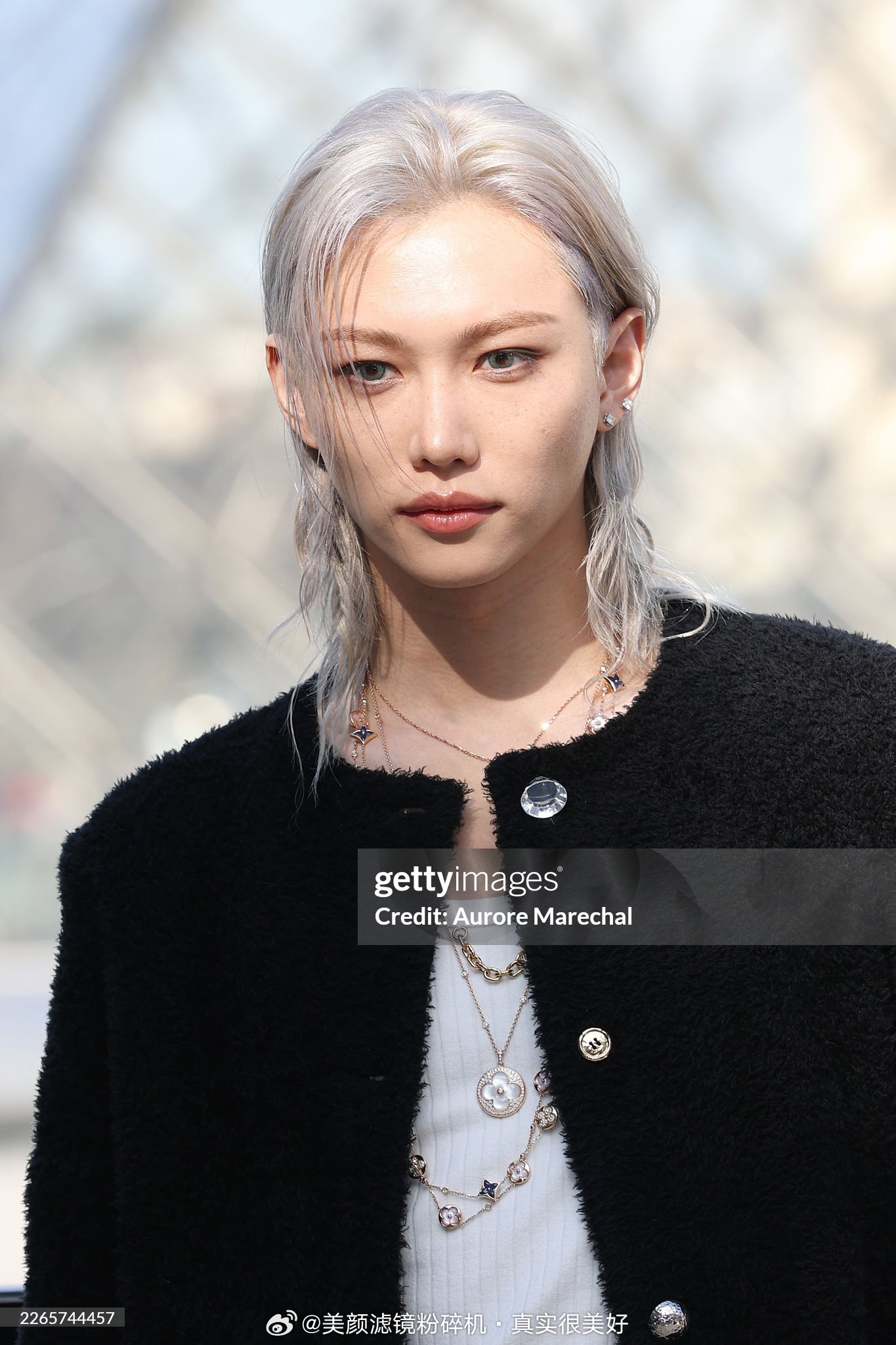 李龙馥felix巴黎时装周LV大秀新闻生图 