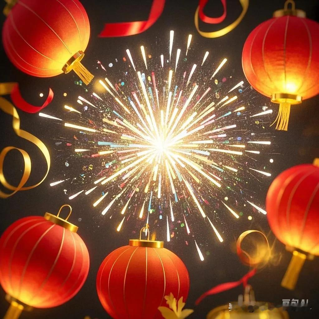 腊月里烟花🎆已然满天飞