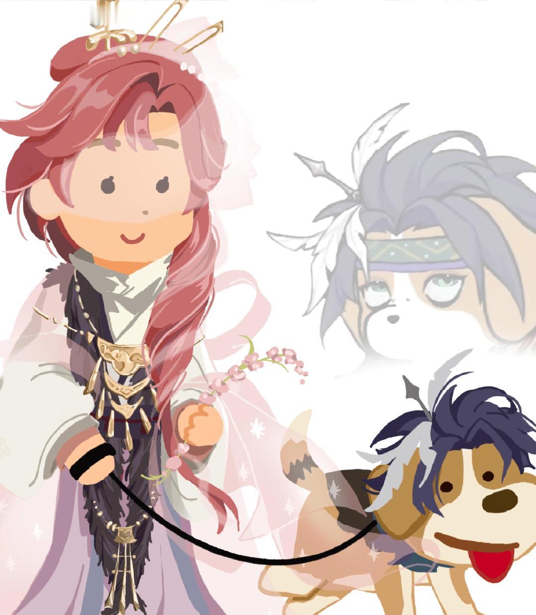 董白以为的导盲犬就这样如鸢 ​​​
