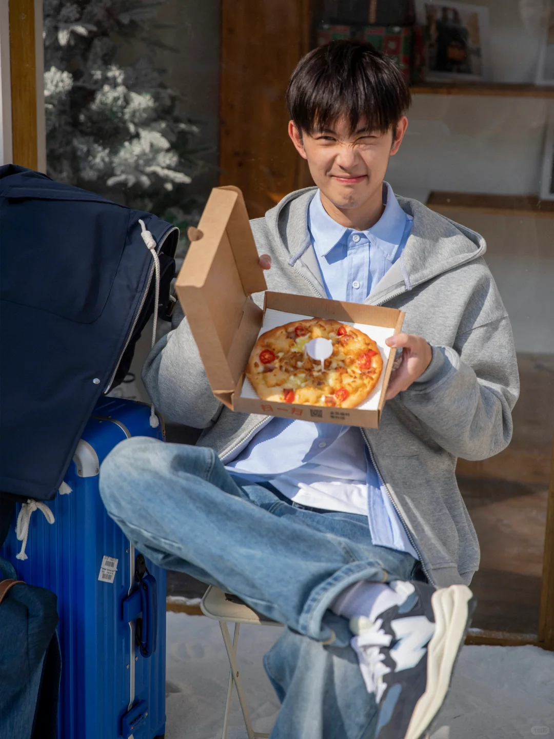 🍕✨……今日工作餐！