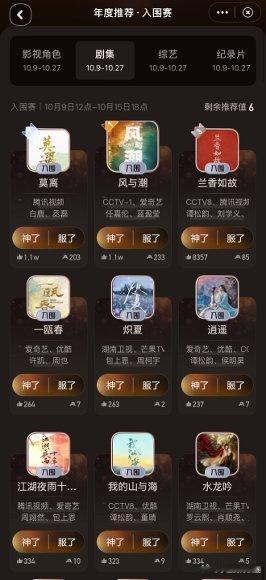 谭松韵十项入围视界大会谭松韵也太猛啦，视界大会直接拿下十项入围，三部好剧扎堆，粉