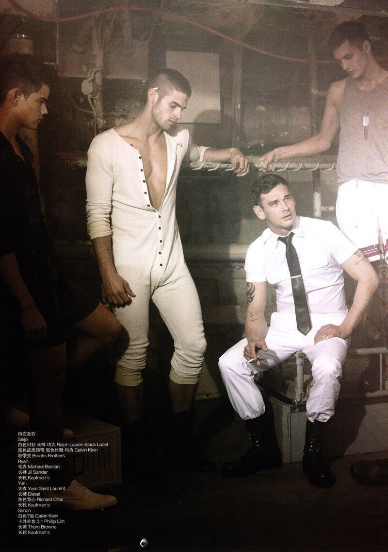 2010年，中国版VOGUE男刊写真（好像都没人知道这个杂志…）曾在国内推出过的
