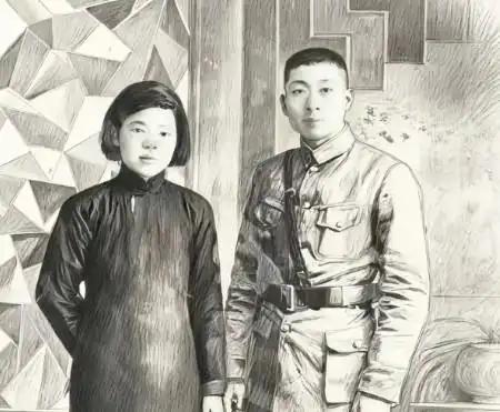 1941年5月9日，日军审讯室。一个被五花大绑的中国军官突然挣脱看守，冲向墙角捡