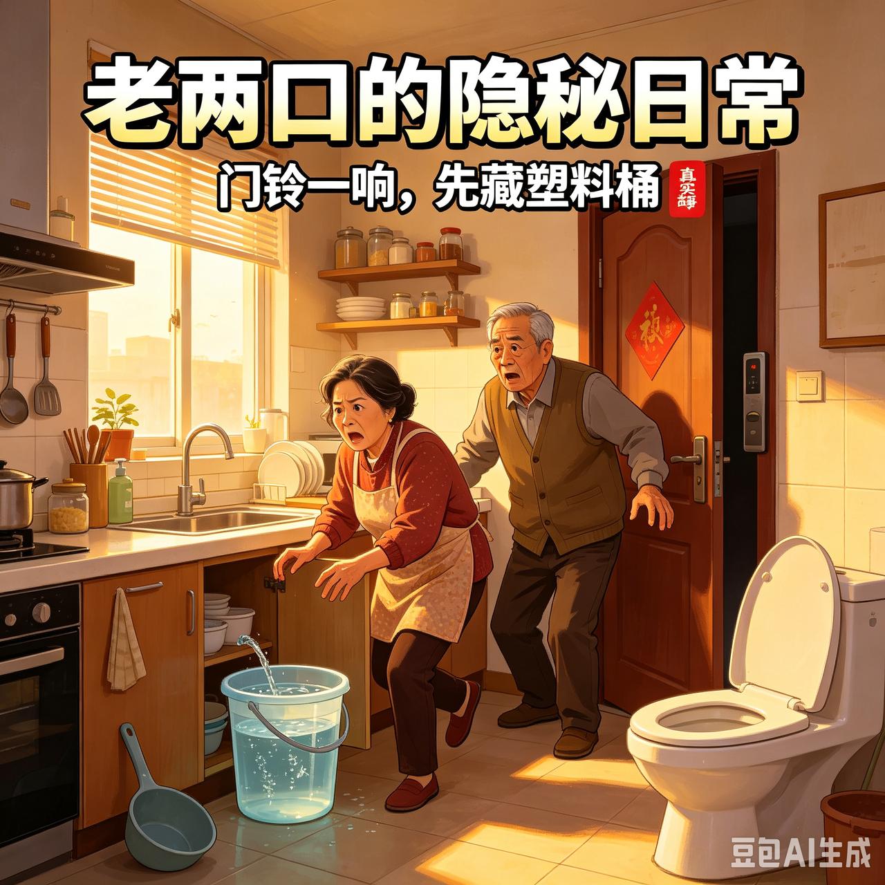 有位网友分享了自家的专属秘密，藏了很多年，从来不敢对外人说，就连亲生儿女回家，老