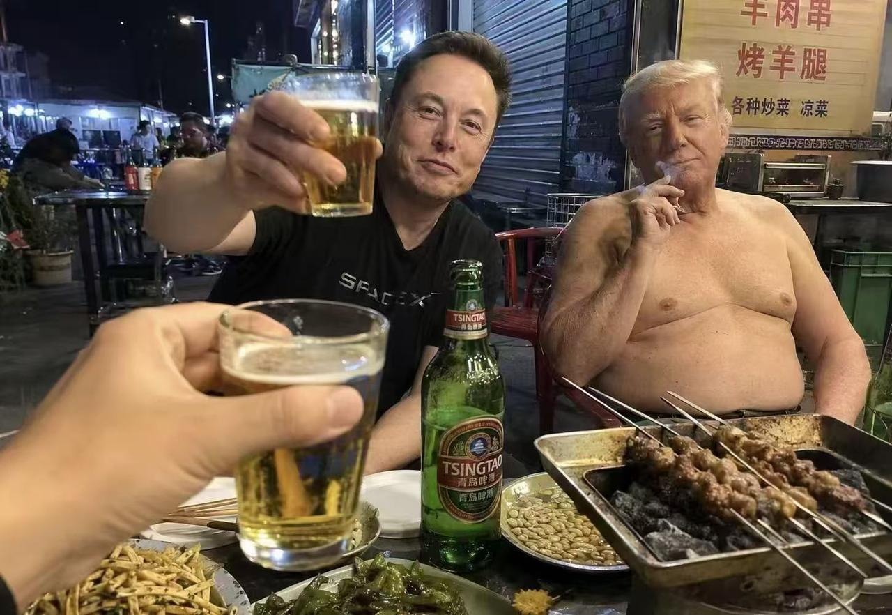 远来是客，晚上小酌一杯！

喝了一杯还有三杯：

一杯敬过往；一杯敬远方；一杯敬