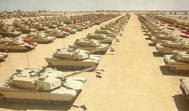 又一场战争迫在眉睫？埃及大批装甲车集结，这下可够特朗普忙的了！

最近几天，北非