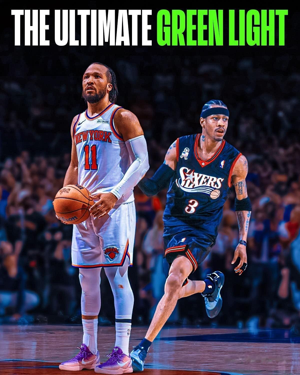 NBA 杰伦·布伦森在NBA总决赛中的出手次数，堪比阿伦·艾弗森👀据统计：杰伦