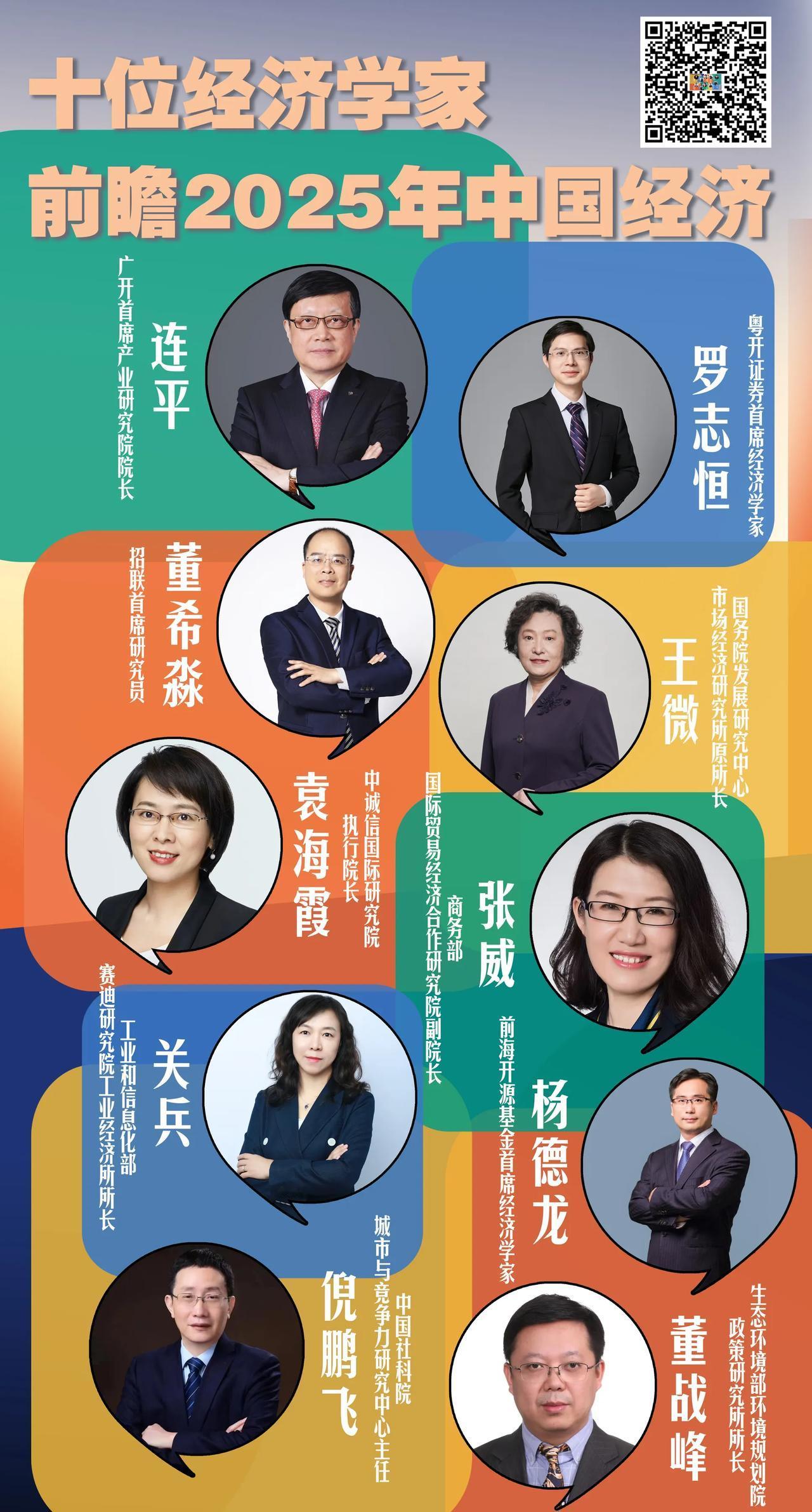 十位经济学家展望2025年中国经济