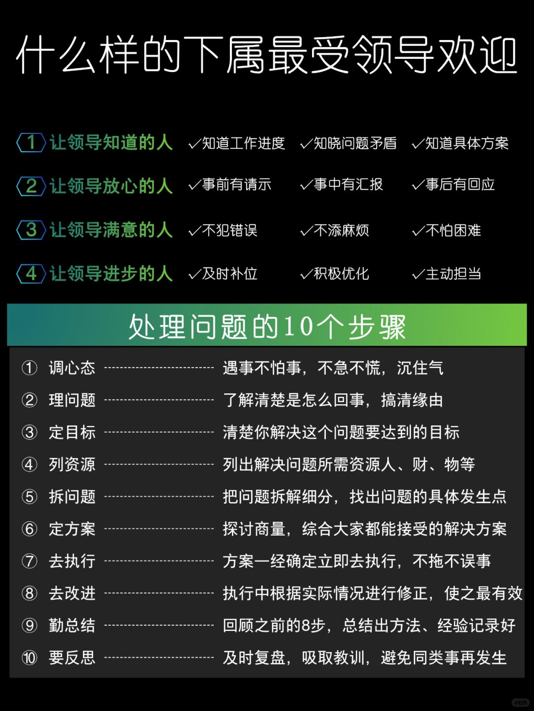 什么样的下属最受领导欢迎❓