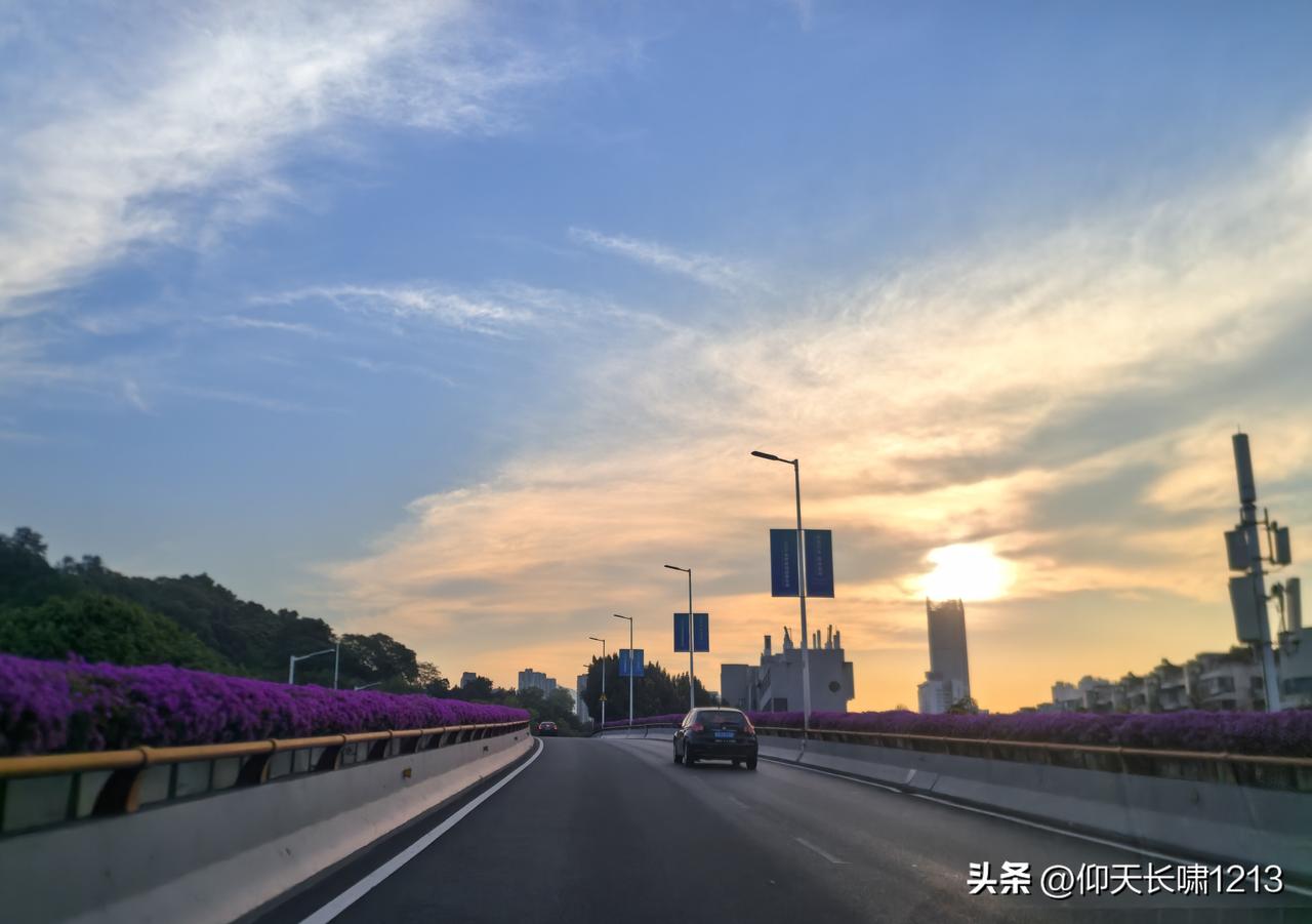 每天早一步出门，赶在高峰期之前上班的好处很多，既可以享受宽敞的道路，又可以沐浴熹