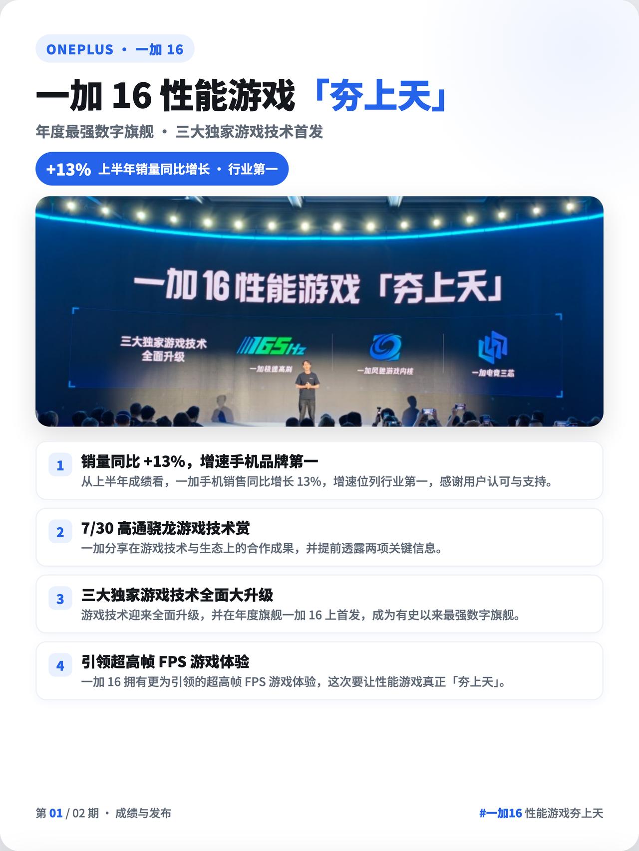 一加16提前曝光！这些升级太狠了

刚刷到一加在高通骁龙游戏技术赏上放的新料，一