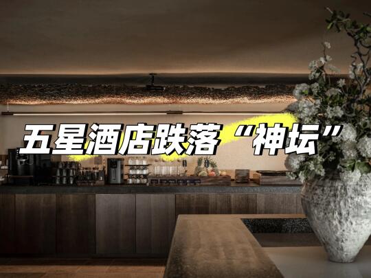 五星酒店跌落神坛