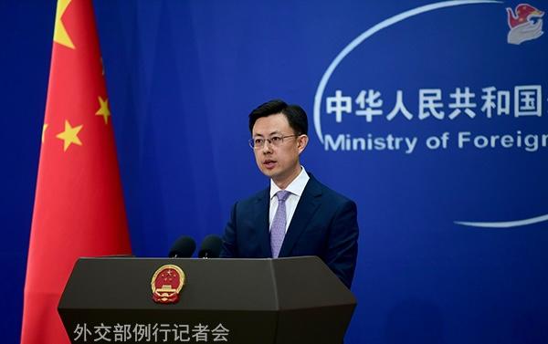 中国外交部发表声明，
 
6月24日，针对最近大连这桩涉外案子，外交部例行记者会