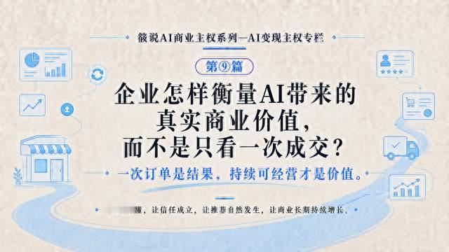 《AI变现主权⑨AI带来了订单，企业为什么还不能说变现跑通了？