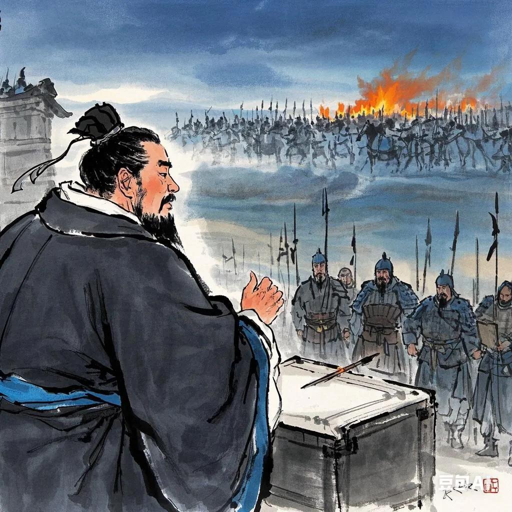 用Ds根据《烛之武退秦师》中四位核心人物的历史形象与课文主旨，结合《左传》相关记