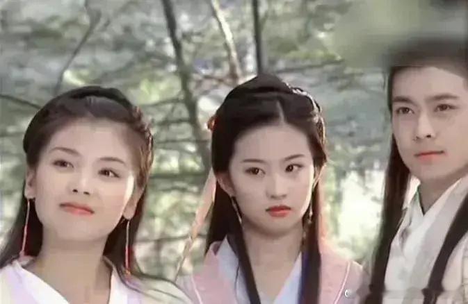 天龙八部里面，好看的不止是刘亦菲啊，那时候的刘涛真的也很nice！ 