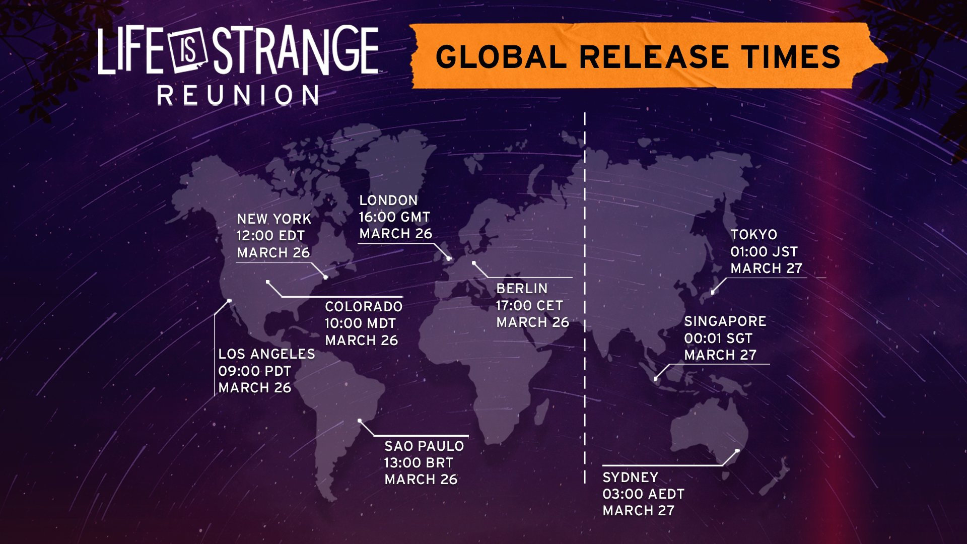 《奇异人生：重逢》全球解禁时间公开，本作将于北京时间3月27日0点登陆Steam