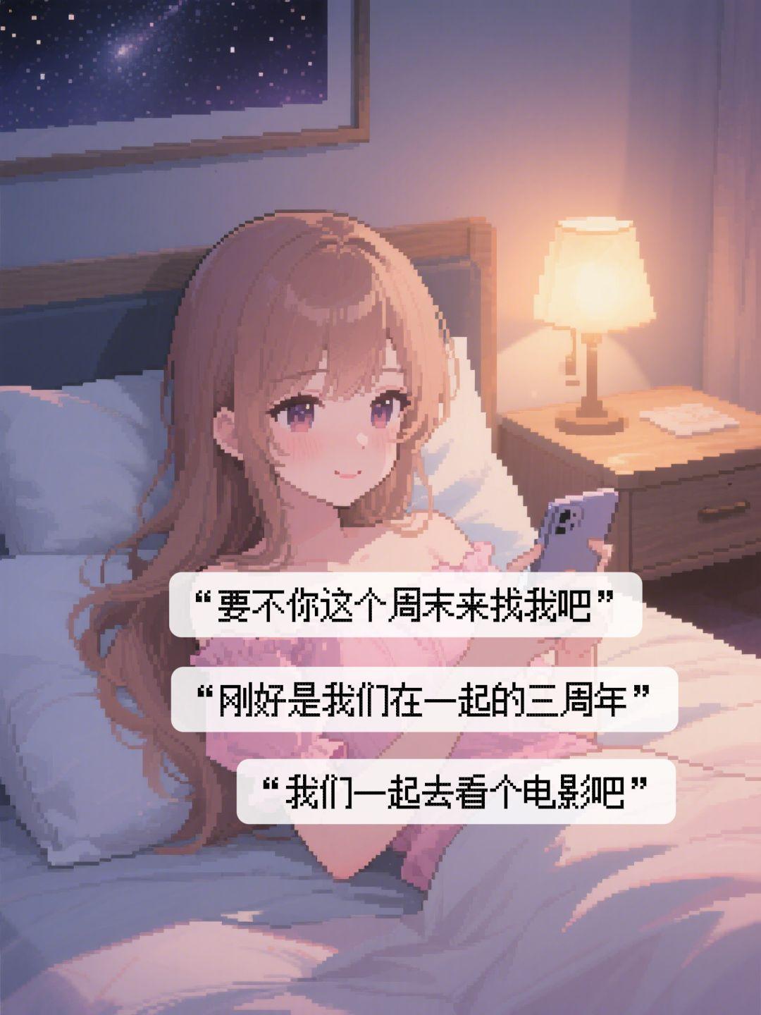 我讨厌异地恋，但我真的喜欢你. ..