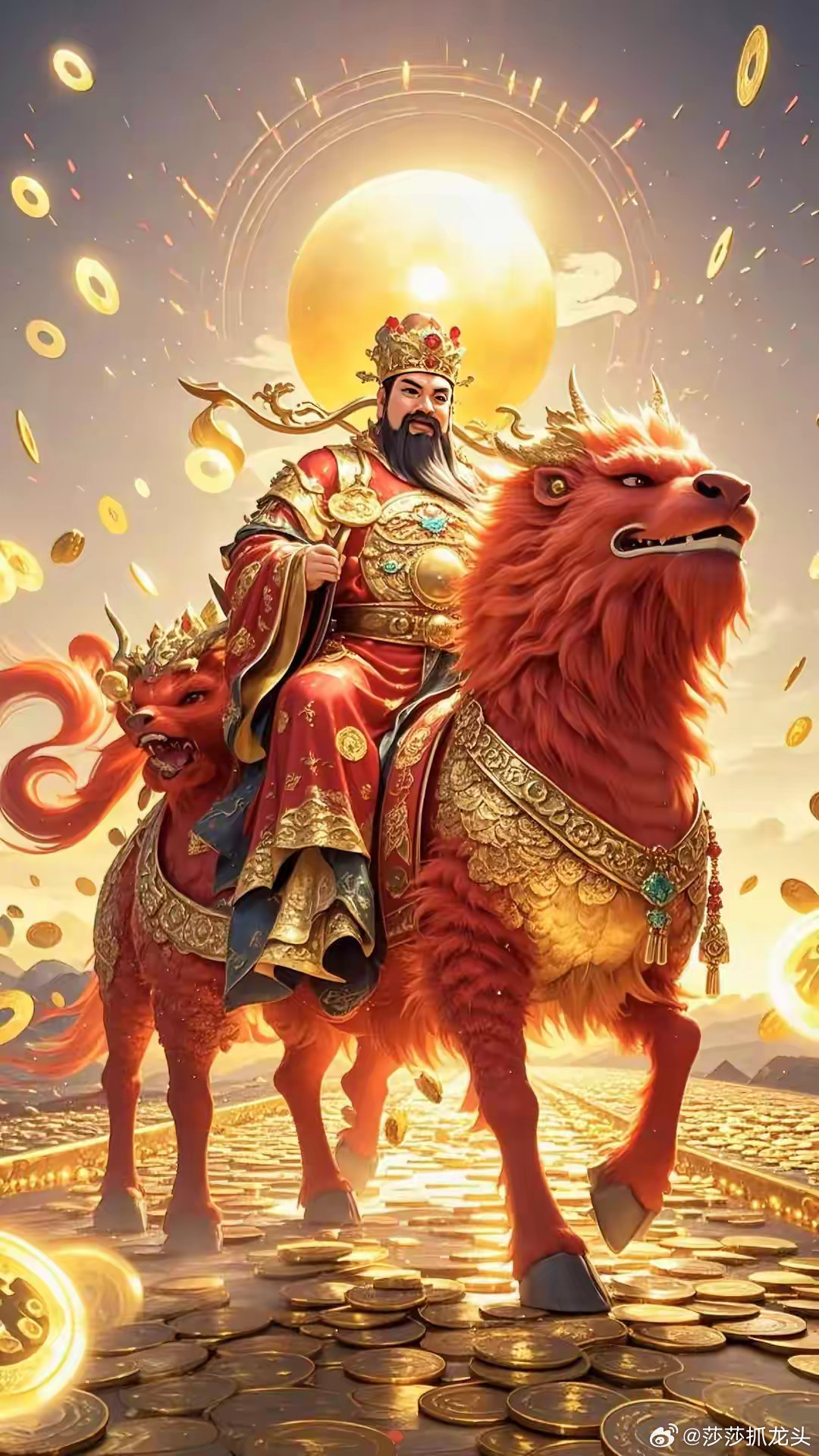 今天星期四一大早醒来第一件事就是接财神、诚心接财神评论打上发财！让财神爷保佑我们