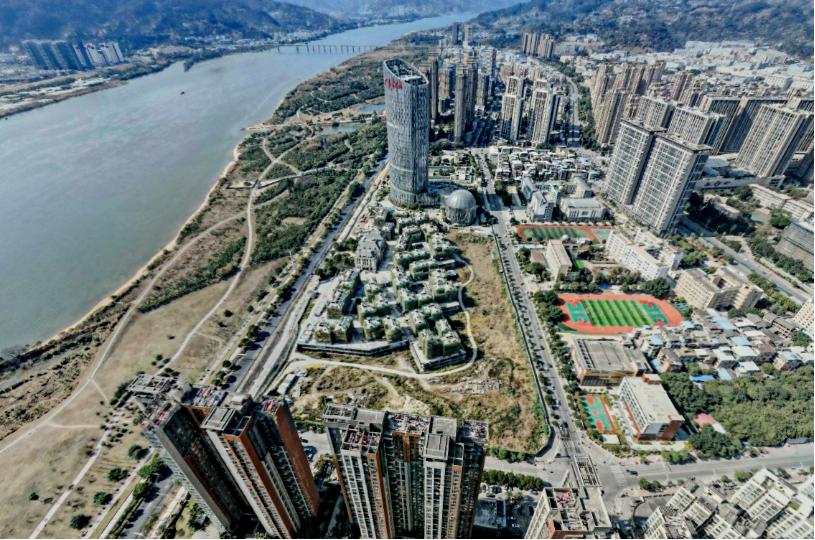 停工数年后，闽侯近百亩瞰江项目正式重启！

日前，闽侯当地国企福州首邑城市建设发