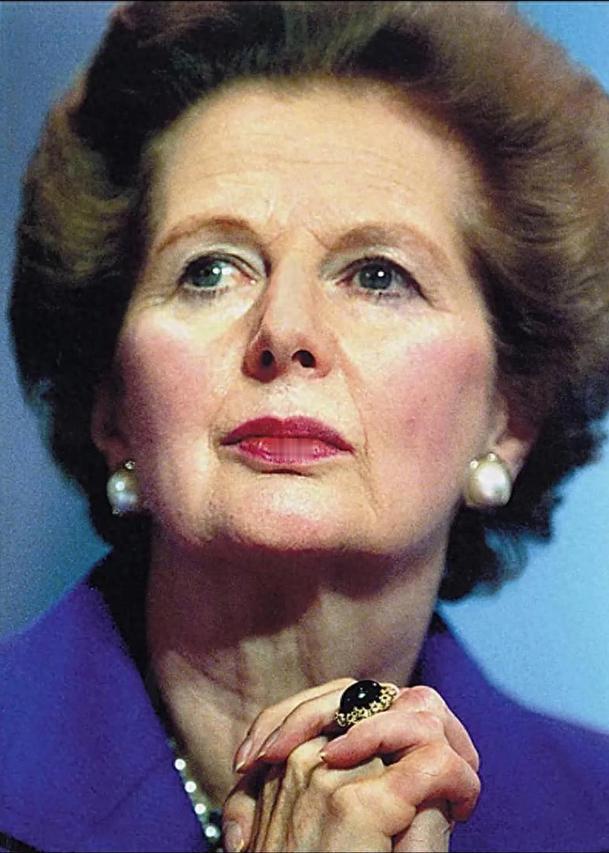 撒切尔夫人在一次演讲中提起中国：“你们根本不用担心中国，因为中国在未来几十年，甚