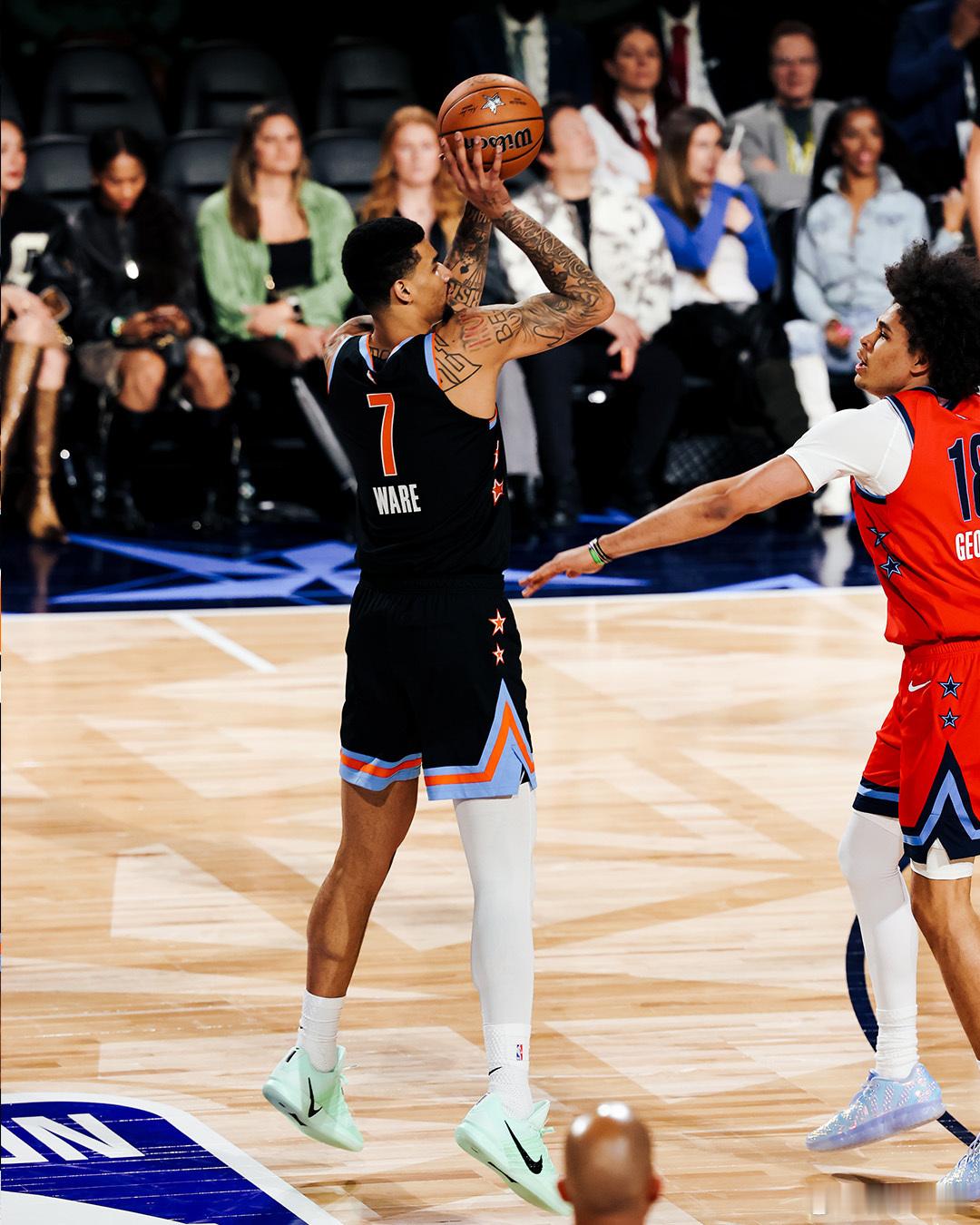 韦尔7分3篮板贾米尔杨3分杨瀚森10分2板