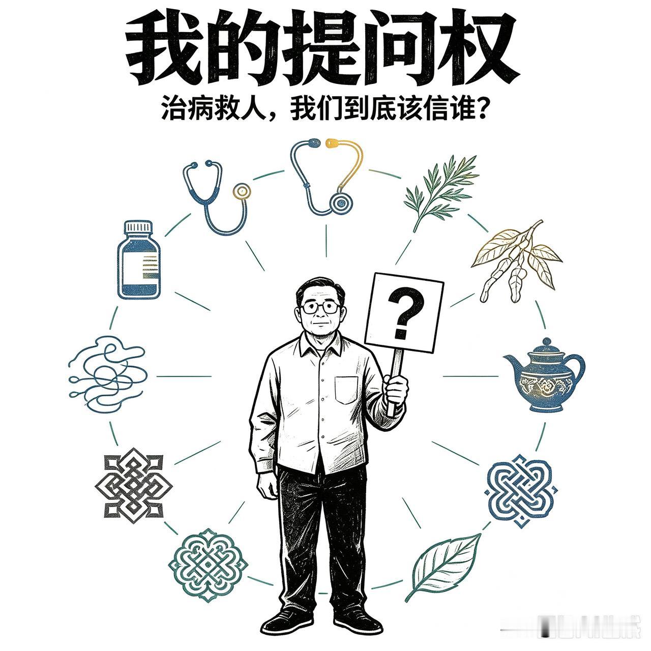 治病救人这件事，我们到底该信谁？

近期看了一下新闻，内容说不允许这医那医给人治