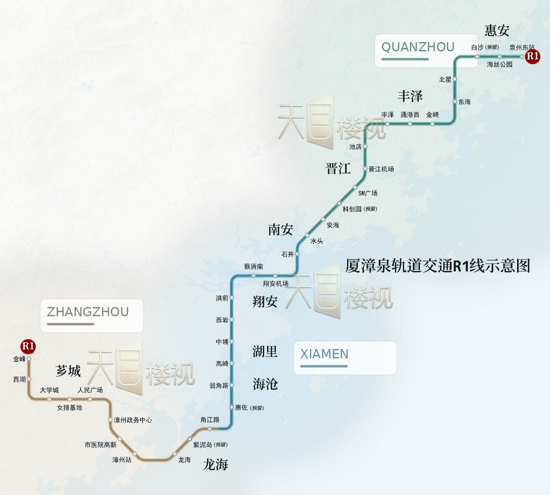 翔安通航、R1直连，漳州建机场是执念还是必要？

厦门翔安机场2026年底通航，