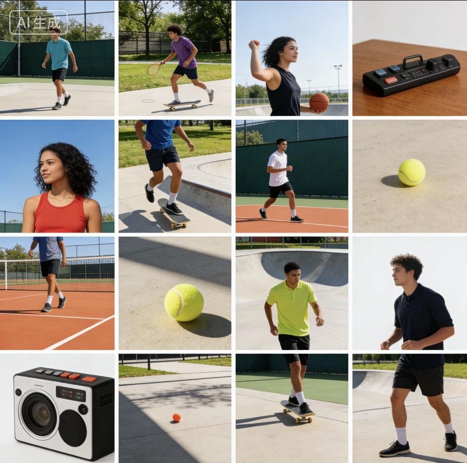 青春运动，活力无限！🏸🏀🏓🏋️‍♀️🏋️‍♂️🎧🎮🎳