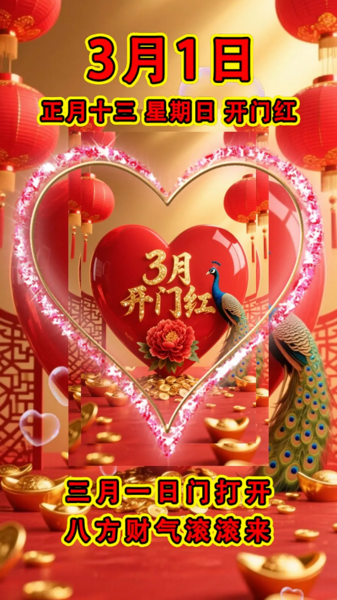 三月开门红