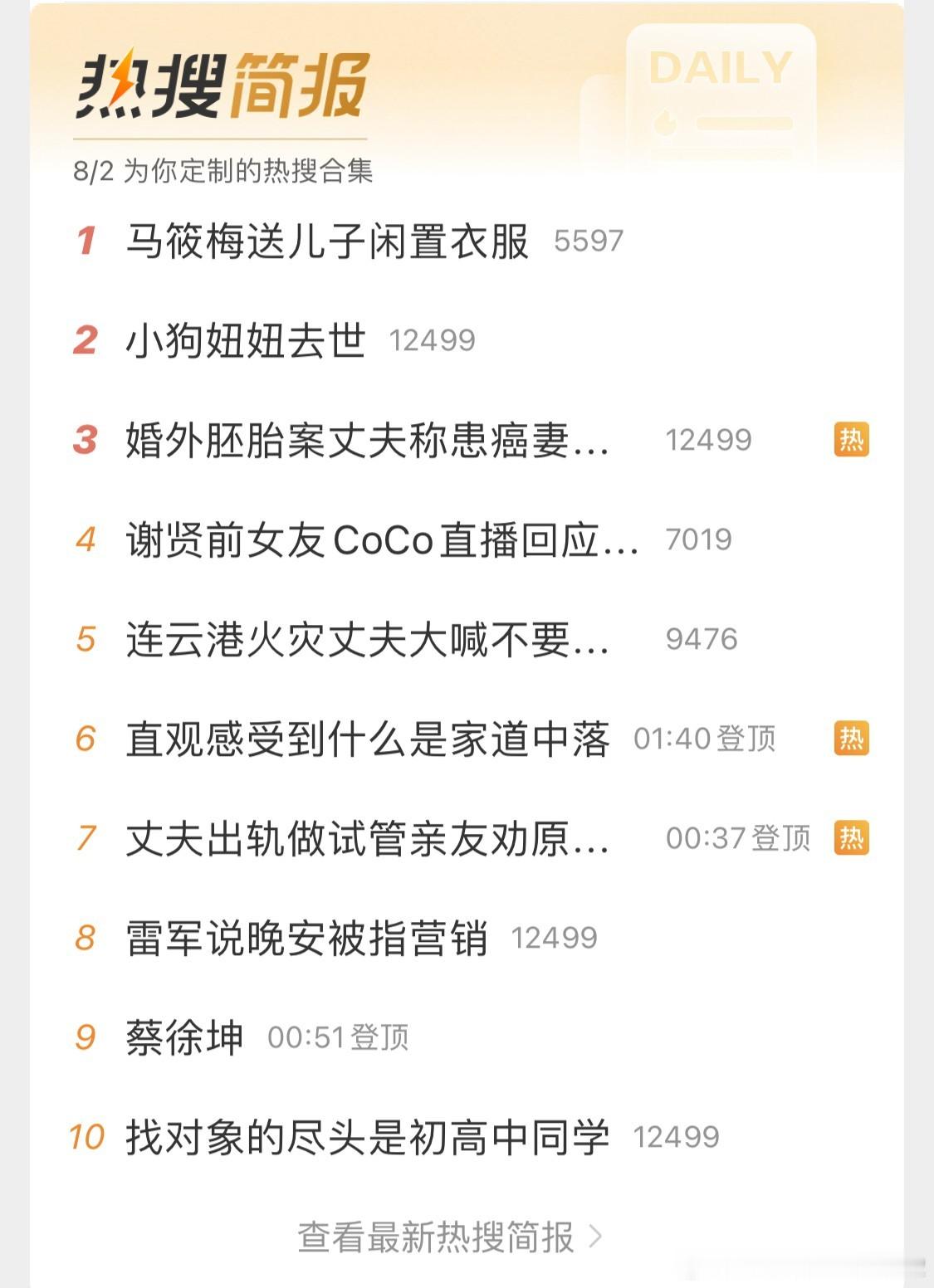 马筱梅这点小屁事也能上热搜。这热搜是买的吗？买热搜的是谁呢？我不太能理解，是因为