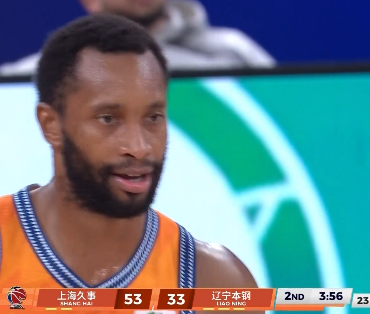 已经花了 差距太大了上海男篮vs辽宁男篮