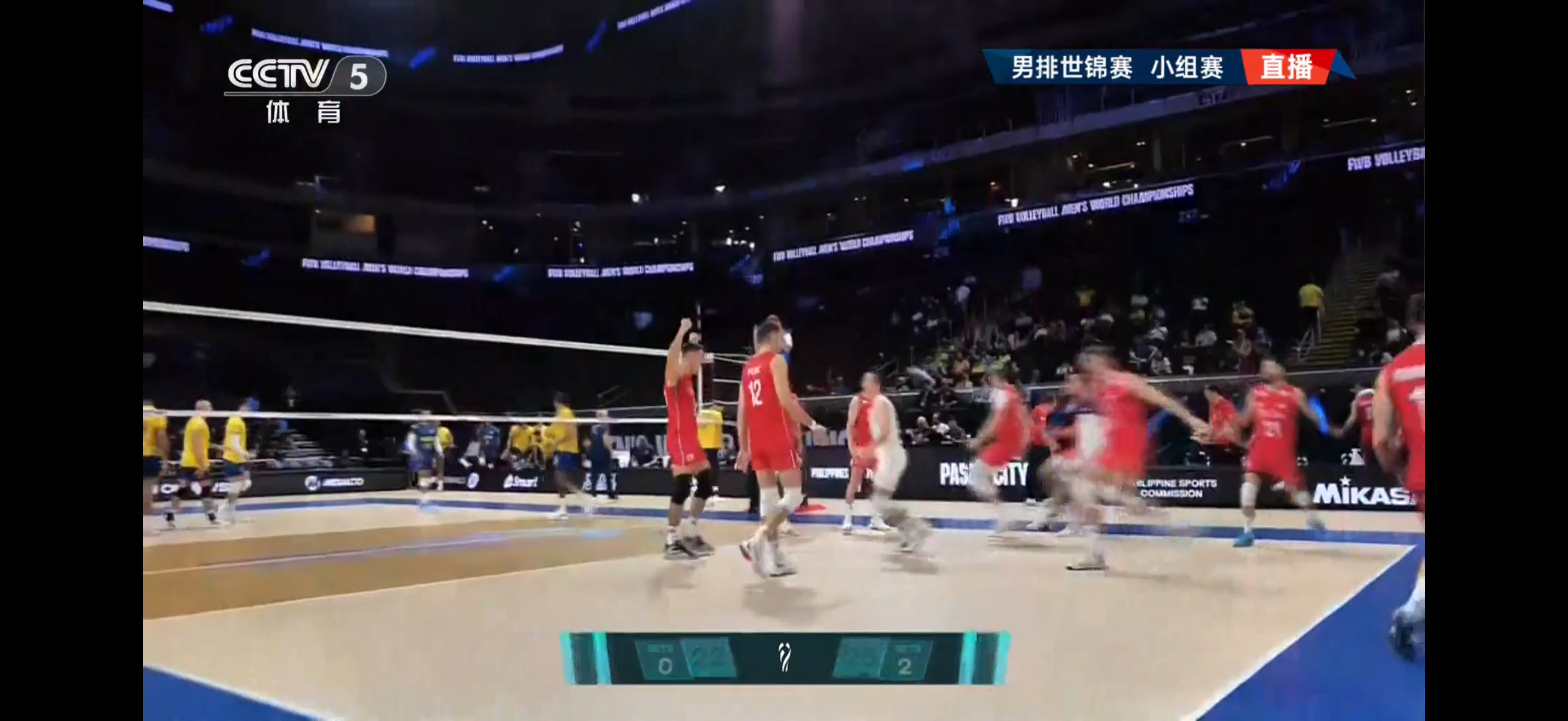 塞尔维亚🇷🇸男排3-0战胜巴西🇧🇷男排，这样塞尔维亚🇷🇸在H小组中第