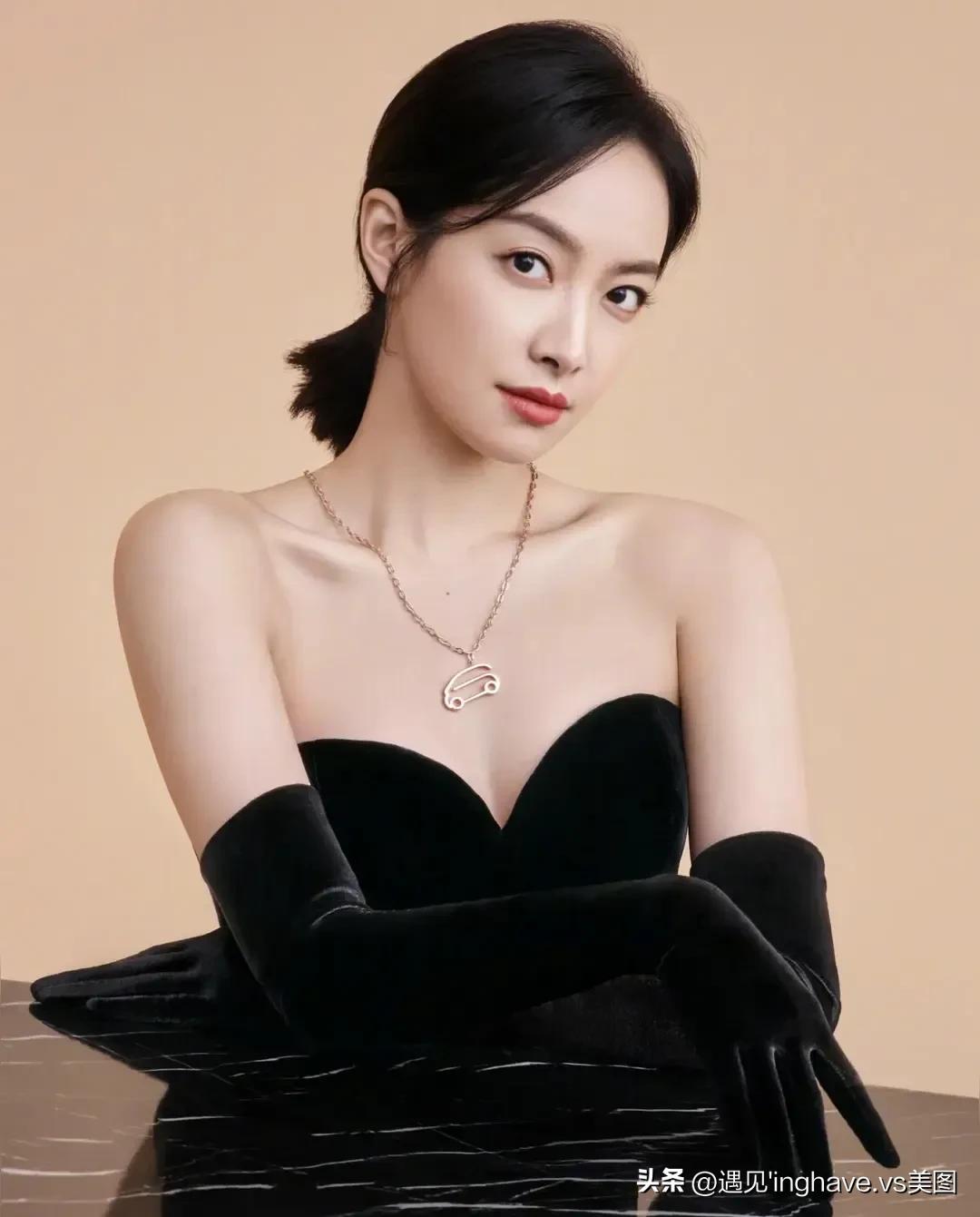 宋茜陈都灵气质好